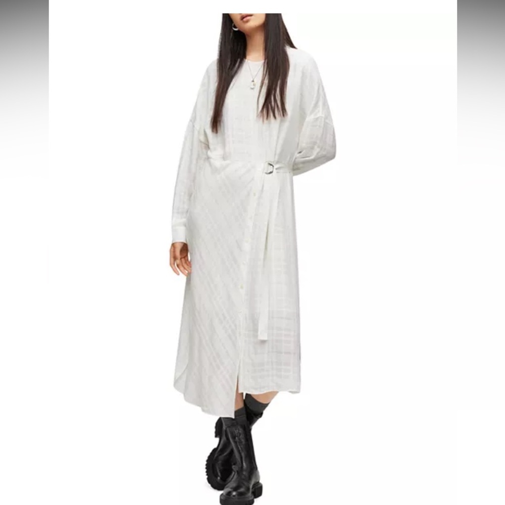 NEW never worn, All Saints Penny midi dress